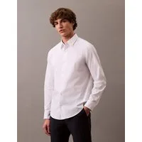Calvin Klein Businesshemd LS SOLID STRETCH CLASSIC SHIRT mit Kentkragen