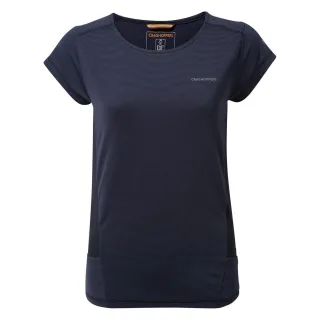 Craghoppers - "Atmos" T-Shirt für Damen (Marineblau)