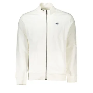 La Martina Bianco Baumwoll-Herren Sweatshirt