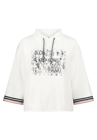 Betty Barclay - Sweatshirt rohweiß - Gr. - 44