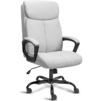 Diyarts Bürostuhl (Ergonomischer Stuhl, komfortabler Arbeitsstuhl), verstellbare Höhe- und Wippfunktion, robustes Metallgestell