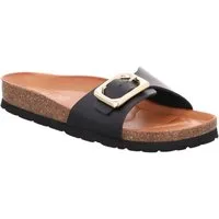 Rohde Alba Pantolette Sommerschuh, Strandschuh, Hausschuh mit vorgeformten Tieffußbett