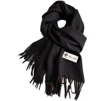 Blusmart Halstuch Schal Damen Warm Herbst Winter unifarben Baumwolle mit quasten, (Dick und weich, Einfarbige Schals und Tücher), Für abendkleid xl Stola Scarf Winterschal