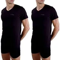 Pierre Cardin Unterziehshirt Herren T-Shirt (2er Pack)