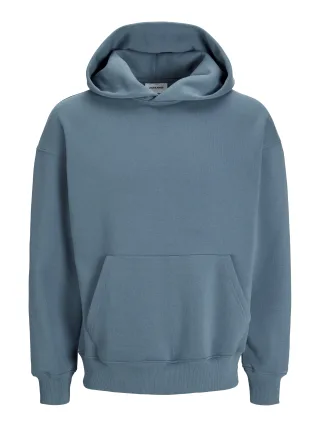 JACK&JONES - JJEURBAN EDGE SWEAT HOOD NOOS Oceanview - Gr. - M