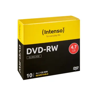 Intenso 10 x DVD-RW | 4201632 | 4.7 GB 4x - Slim Jewel