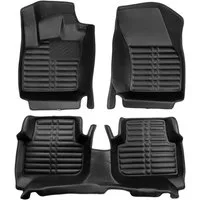 fussmattenprofi.com Auto-Fußmatte 5D Premium Auto Fussmatten für VW Tiguan Allspace 2017-2021 (1 St), für Volkswagen Volkswagen Tiguan