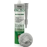 Ber-Fix Montagekleber MS Polymer Grau BFX-11026-G, (1-tlg), für Sichtbeton & Naturstein, UV-fest