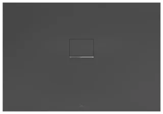 Villeroy & Boch Duschwanne Squaro Infinity (1390SQI2I) 1300x900x40mm Quaryl Anthracite UDQ1390SQI2IV1S