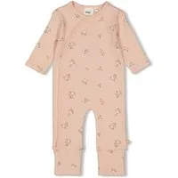 Feetje Pyjama Feetje Baby Strampler Strampelanzug Schlafanzug Krempelfuß flowers (1 tlg)