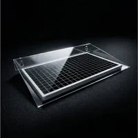 queence Lichtschachtabdeckung aus Acryl, Kellerschacht-Abdeckung, Schneeschutz, Regenschutz, Schutz gegen Schmutz, Schimmel, Laub und Schnee