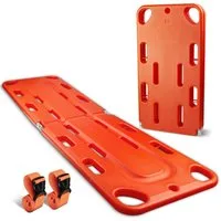 pulox Erste-Hilfe-Set WTG-100 - Klappbares Rettungsbrett (Spine-Board)