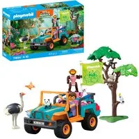 Playmobil® Bunter Geländewagen (71854), Animals & Friends Konstruktions-Spielset, (49 St), Made in Europe