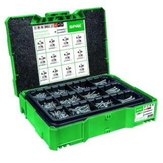 SPAX Box Systainer T-Loc Senkmultikopf T-Star Plus WIROX 1385St/5Bit - 5000009172009