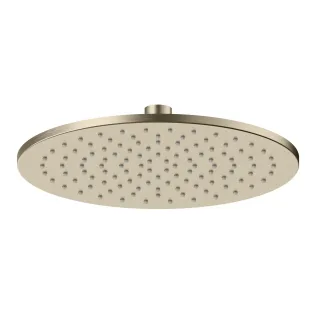 Herzbach LIVING SPA Slim-Regenbrause Ø250mm Brass Steel, 11.600250.1.41 11.600250.1.41