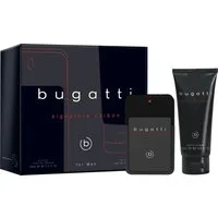 bugatti Duft-Set SIGNATURE CARBON FOR HIM EDT 100ml + 200ml DG GP