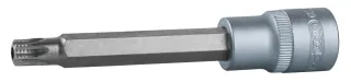 KS Tools 1/2" Bit-Stecknuss Torx mit Stirnlochbohrung, lang - 917.1293
