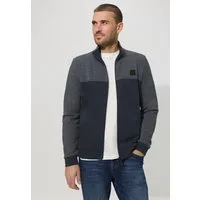 STREET ONE MEN Sweatjacke mit Stehkragen