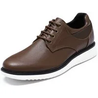 Allthemen Schnürschuh Schnürschuhe Herren Rundkappe Business Halbschuhe aus Leder