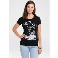 LOGOSHIRT T-Shirt Snoopy - Happy mit lizenziertem Original-Print