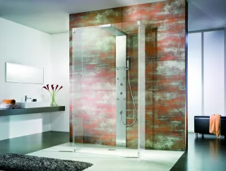 HSK Walk in Lavida 1 Glaselement und 2 bewegliche Seitenteile LV.50 LV.50