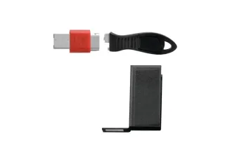 Kensington USB Port Lock with Cable Guard | k67914ww | Rectangular