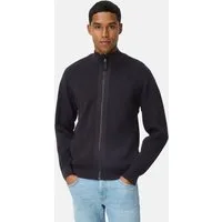camel active Strickjacke Strickjacke Langarm Stehkragen