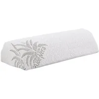 Bestlivings Nackenstützkissen "Visco Aloe Vera" mit Memory Effekt 42x20cm, Bezug: Polyester mit Aloe Vera Veredelung, Rückenschläfer, Seitenschläfer, Bezug waschbar und trocknergeeignet, viskoelastischer Schaumkern