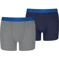 PUMA Boxershorts PUMA BOYS EVERYDAY BASIC BOXERS (2er Pack) Komfortabler Logobund, ohne Eingriff