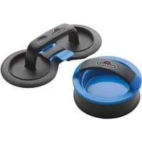 Burgerpresse-Set schwarz/blau