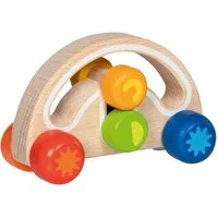 goki Greifspielzeug Greifauto Twirly-wirly (packung, 1-tlg., greifling), kindgerechte Formgebung