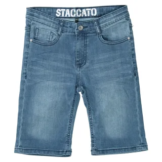 STACCATO - Kn.-Jeans-Bermudas, SLIM mid blue denim - Gr. - 140