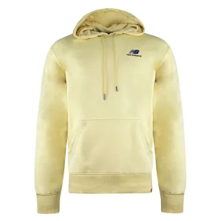 Neues Gleichgewicht Langarm gelber Herren Essentials bestickter Hoodie MT11550 PSW