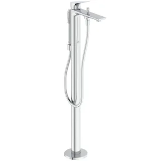 Ideal Standard Wannenarmatur freistehend Unterputz LaDolceVita mit Handbrause-Set Chrom, BD673AA BD673AA