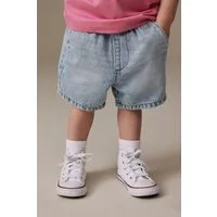 Next Jeansshorts Denim-Shorts 100 % Baumwolle mit Gummibund (1-tlg)