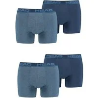 Head Boxershorts Head Herren Boxershorts Unterwäsche im 4er Pack (4-St., 4er Pack)