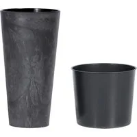 Prosperplast Pflanzkübel Tubus Slim Effect, ØxH: 30x57,2 cm
