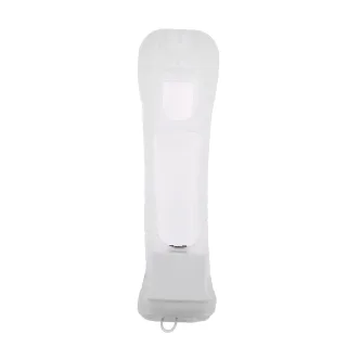 Vbestlife Motion Plus Motion Sensor Adapter + Silikon Hülle weiß [Nintendo Wii]
