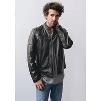 Gipsy by Mauritius Lederjacke GBDerry Herren Bikerjacke aus Lammnappa Leder