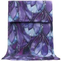 ZEBRO Modeschal Damenschal Tiffany, Leichter Schal mit kunstvollem Lampen Design aus Viskose