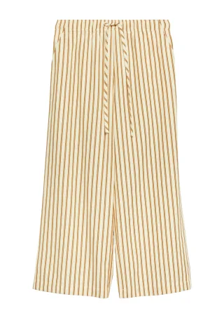 comma - Hose beige/braun - Gr. - 36