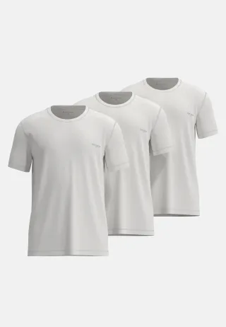 TOM TAILOR BODYWEAR - Shirts Männlich weiß-hell-uni - Gr. - 4