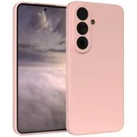 EAZY CASE Handyhülle TPU Hülle für Samsung Galaxy S26 6,3 Zoll, Hülle mit Kameraschutz Bumper Case Silikonschutzhülle Rosa / Altrosa
