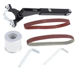 M10 Angle Grinder Belt Sander Adapter Convertible Kit 520x20mm Belt Attachment High Speed Polishing Grinding Tool Compat