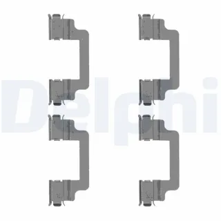Delphi Zubeh?r f?r Bremsbel?ge vorne Citroen C8 Fiat Ulysse Lancia Phedra 2,2
