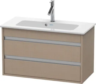 Duravit Ketho Waschtischunterbau wandhängend Leinen Matt 800x385x480 mm - KT645307575 KT645307575