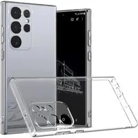 OLi Handyhülle Transparente Silikon Hülle Kompatibel mit Samsung Galaxy S25 Ultra 6,8 Zoll, TPU Case Dünn und Weiches mit Kamera Schutz