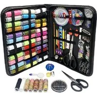 LIANNA Nähkästchen Hochwertiger Nähfaden und Professionelle Ganzstahlschere (Set, 228 St., Für Anfänger, Mütter, Großmütter, Vielreisende, Camper, Bastler), Nähkästchen Nähset, Luxus DIY-Nähzubehör mit 228 Teilen