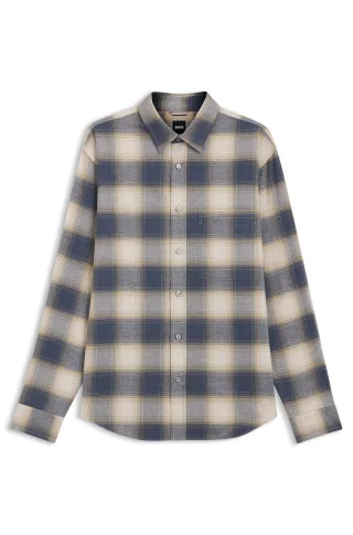 BOSS Menswear Black - H-OWENL-K-P-261 Open Blue - Gr. - L