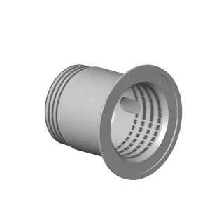 Dornbracht Ablaufgarnitur Unterteil Ersatzteile 091101023 1 1/4" Schwarz matt 091101023-33